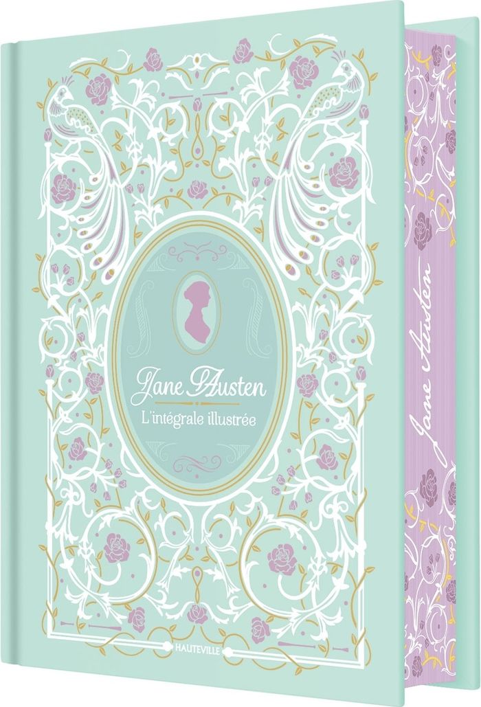 Couverture du livre « L'intégrale illustrée » de Jane Austen, librairie Les Contes Infusés à Corte
