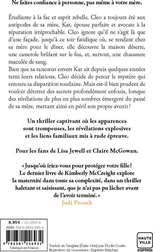 Quatrième de couverture de « TELLE MERE, TELLE FILLE »