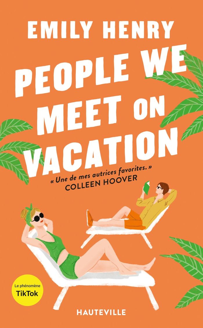 Couverture du livre « PEOPLE WE MEET ON VACATION » de Henry/chiu, librairie Les Contes Infusés à Corte