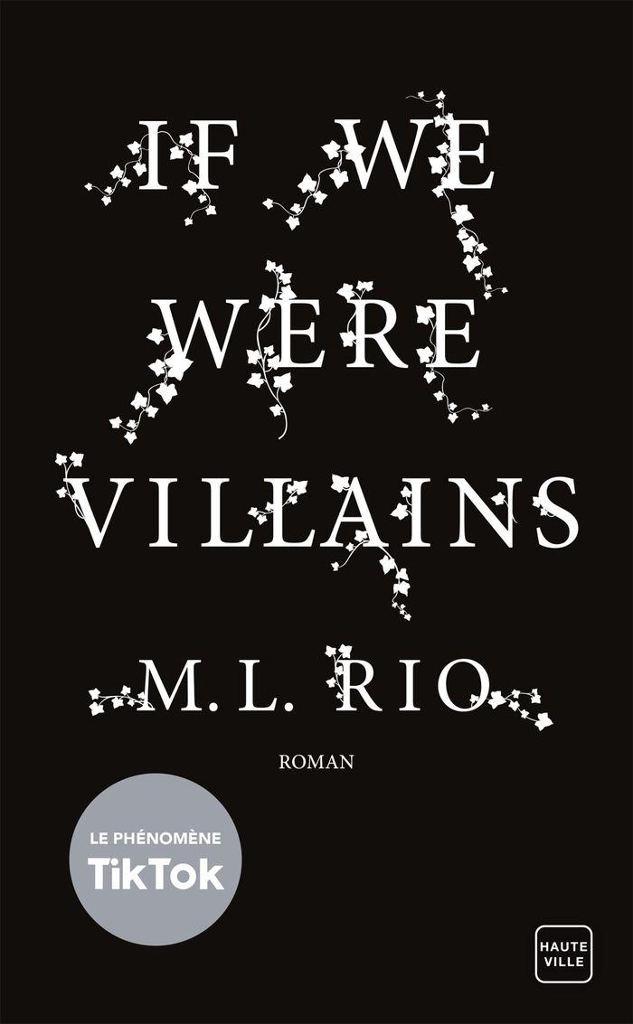Couverture du livre « IF WE WERE VILLAINS », librairie Les Contes Infusés à Corte