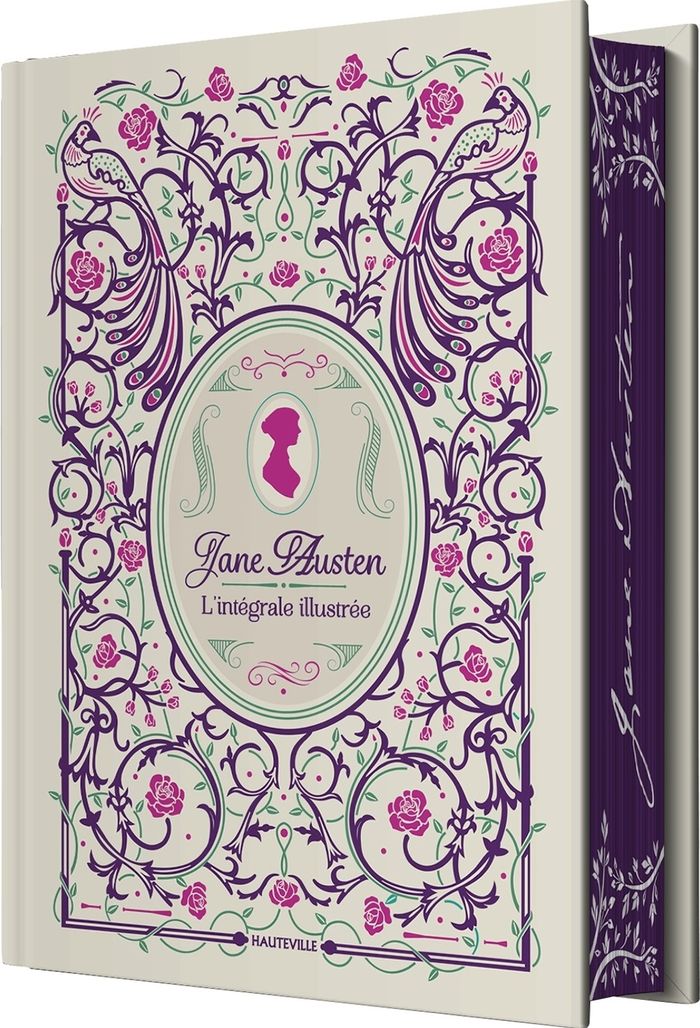 Couverture du livre « L'intégrale illustrée » de Jane Austen, librairie Les Contes Infusés à Corte