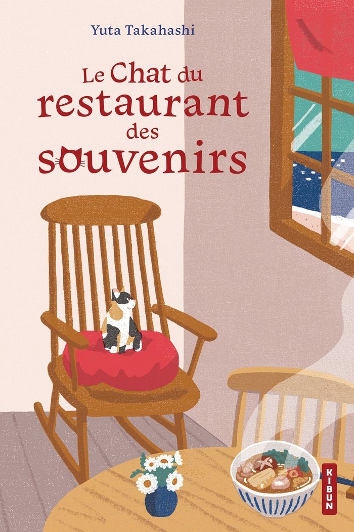 Couverture du livre « Le chat du restaurant des souvenirs » de Yuta Takahashi, librairie Les Contes Infusés à Corte