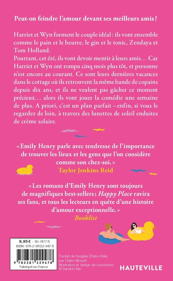 Quatrième de couverture de « HAPPY PLACE »