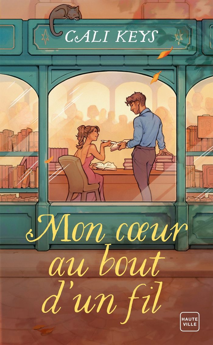 Couverture du livre « Mon coeur au bout d'un fil » de Cali Keys, librairie Les Contes Infusés à Corte