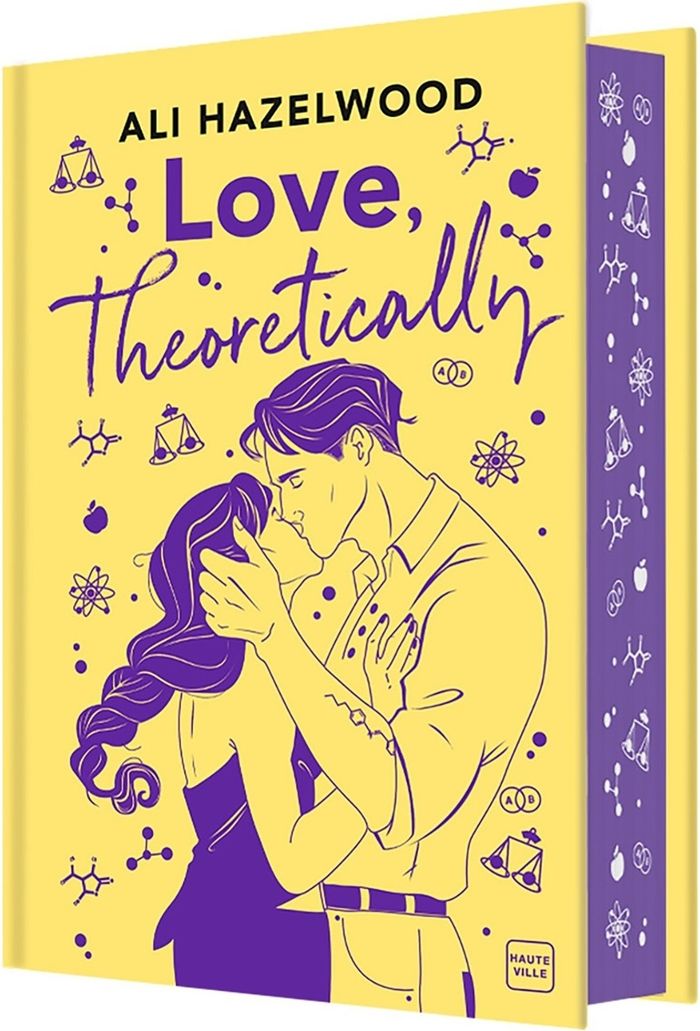 Couverture du livre « Love, theoretically » de Ali Hazelwood, librairie Les Contes Infusés à Corte