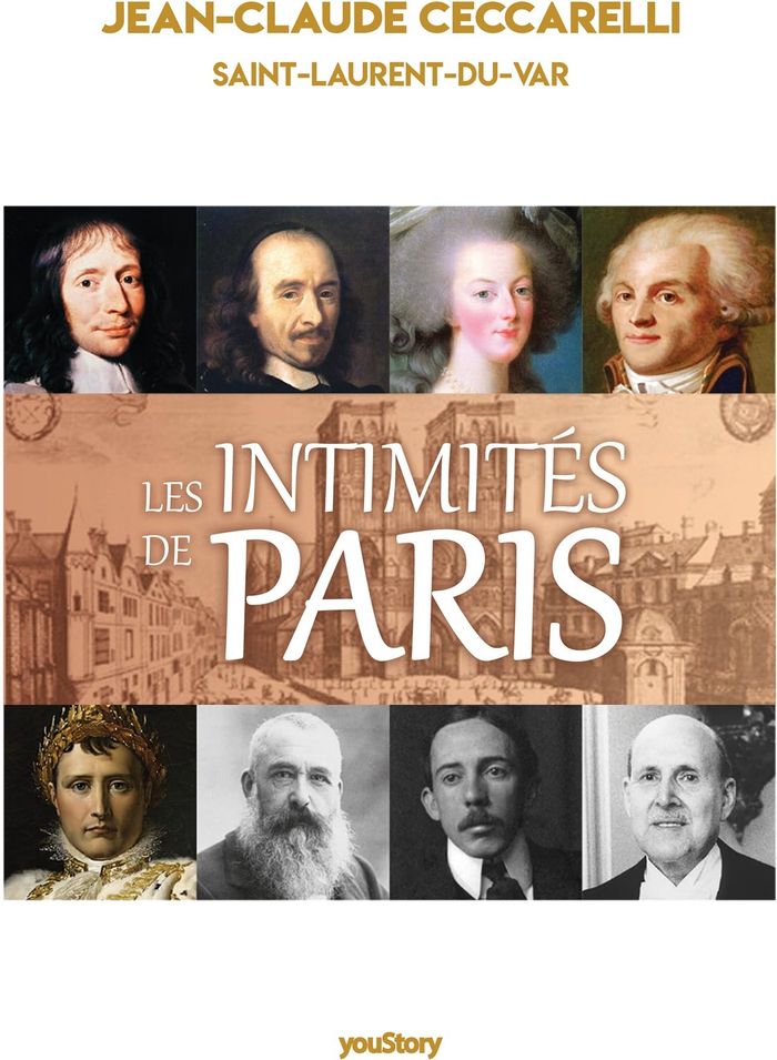 Couverture du livre « Les intimités de Paris » de Jean-Claude Ceccarelli, librairie Les Contes Infusés à Corte