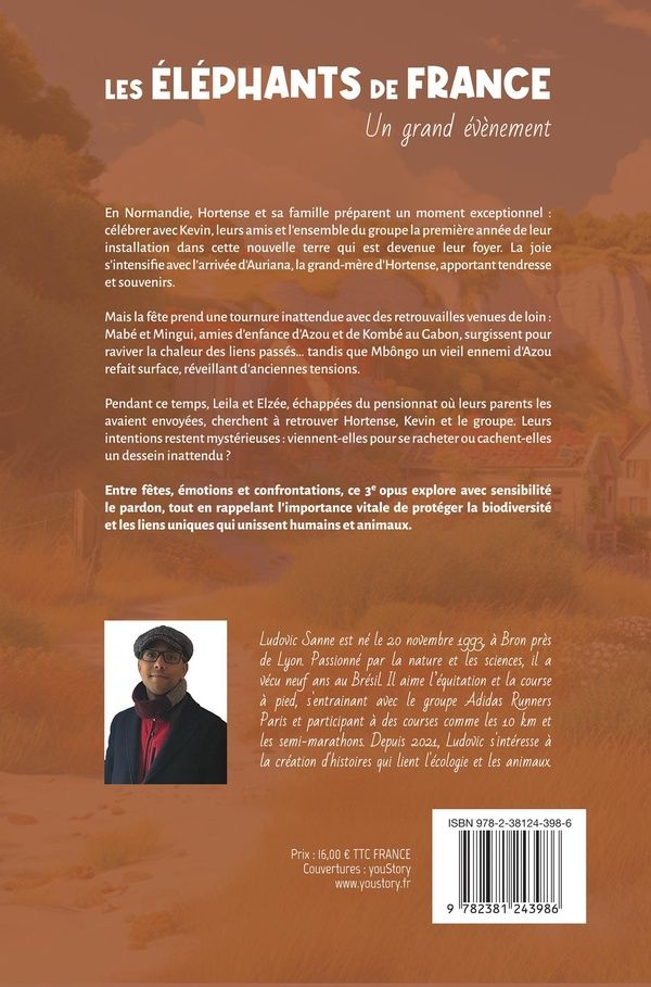 Quatrième de couverture de « Un grand évènement »