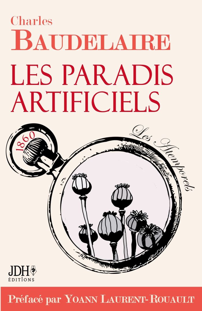 Couverture du livre « Les paradis artificiels : 1860 » de Charles Baudelaire, librairie Les Contes Infusés à Corte