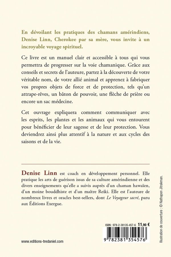 Quatrième de couverture de « Le manuel du chaman : rituels et pratiques au quotidien »