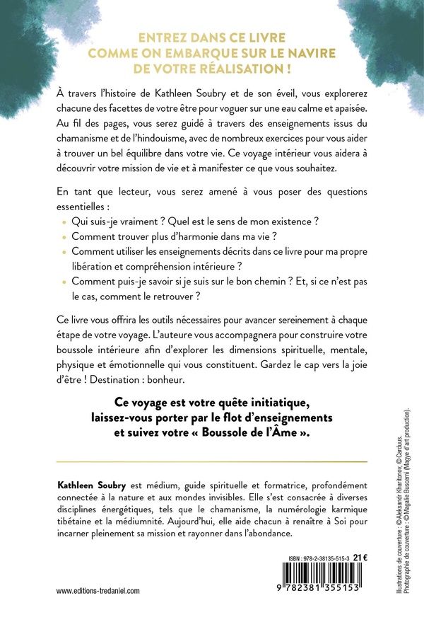 Quatrième de couverture de « La Boussole de l'âme »