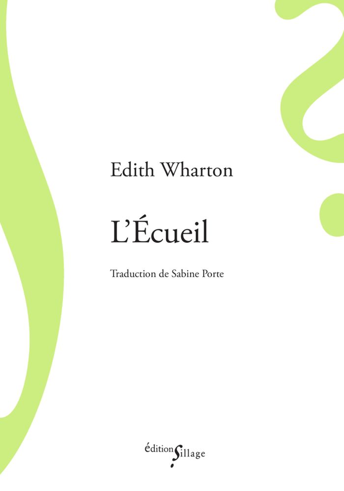 Couverture du livre « L'écueil » de Edith Wharton, librairie Les Contes Infusés à Corte