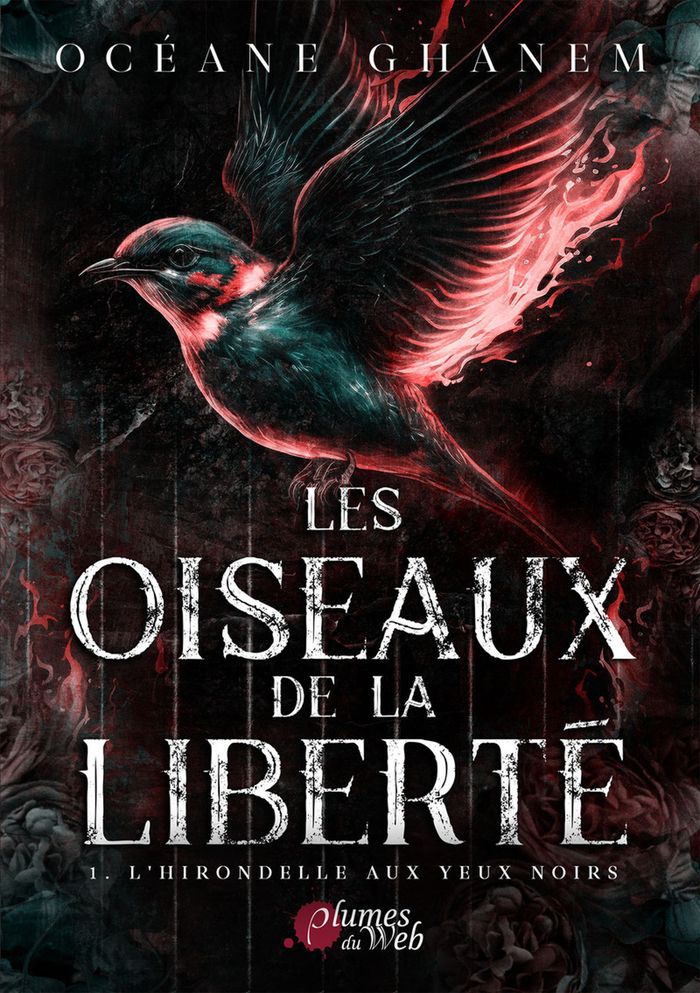 Couverture du livre « L'hirondelle aux yeux noirs » de Océane Ghanem, librairie Les Contes Infusés à Corte