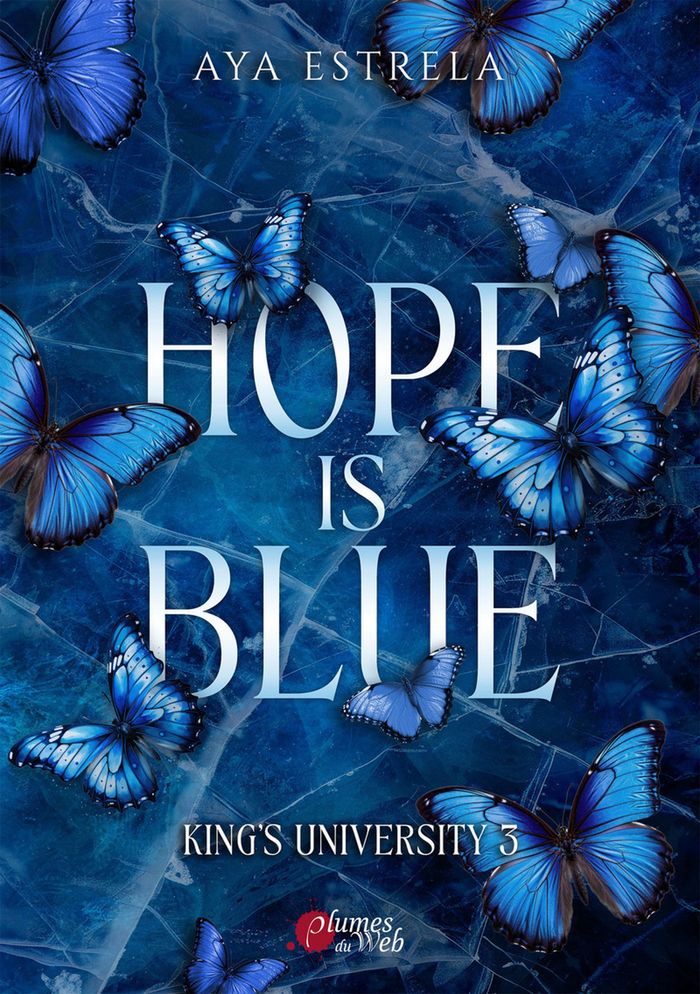 Couverture du livre « Hope is blue » de Aya Estrela, librairie Les Contes Infusés à Corte