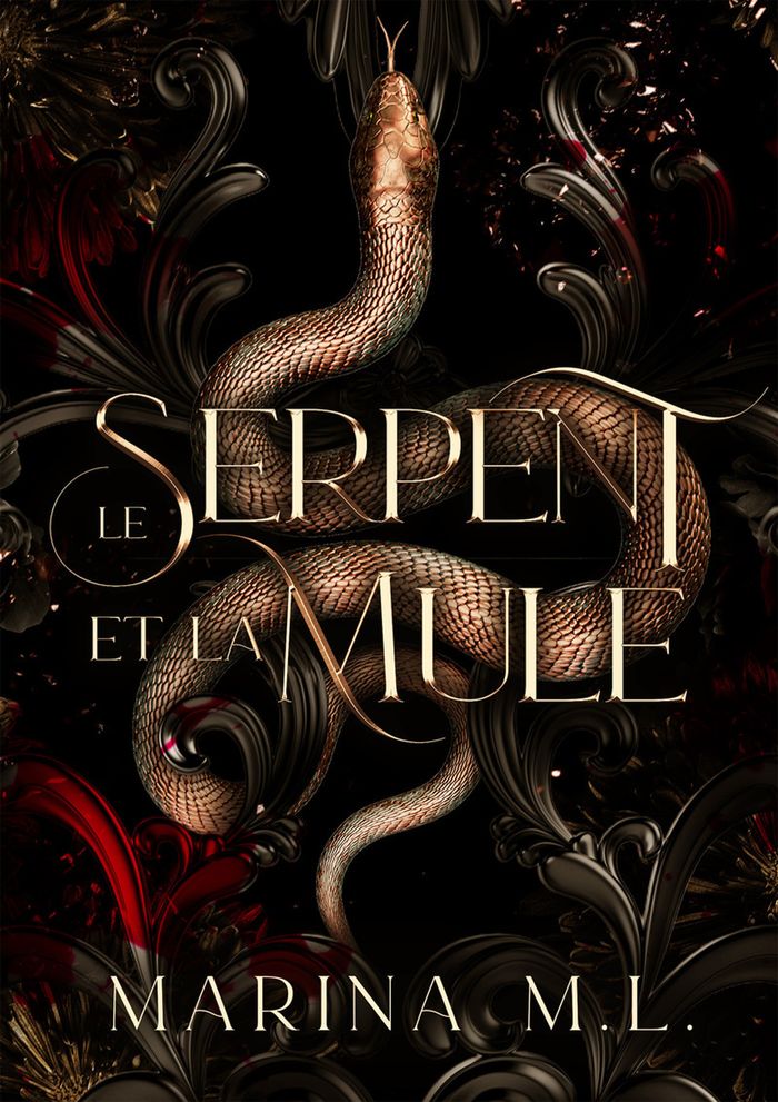 Couverture du livre « Le Serpent et la Mule » de M.L Marina, librairie Les Contes Infusés à Corte