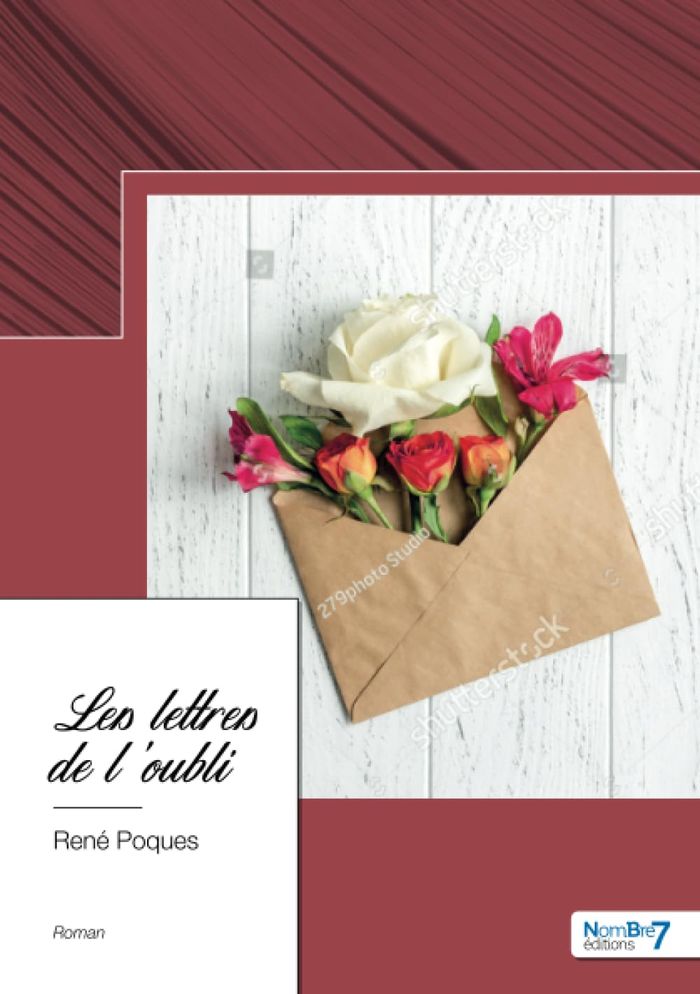 Couverture du livre « LES LETTRES DE L'OUBLI » de Poques Rene, librairie Les Contes Infusés à Corte