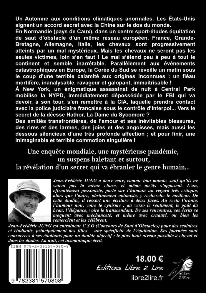 Couverture du livre « LA DAME DU SYCOMORE », librairie Les Contes Infusés à Corte