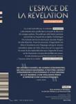 Quatrième de couverture de « L'espace de la révélation : les inhibiteurs »