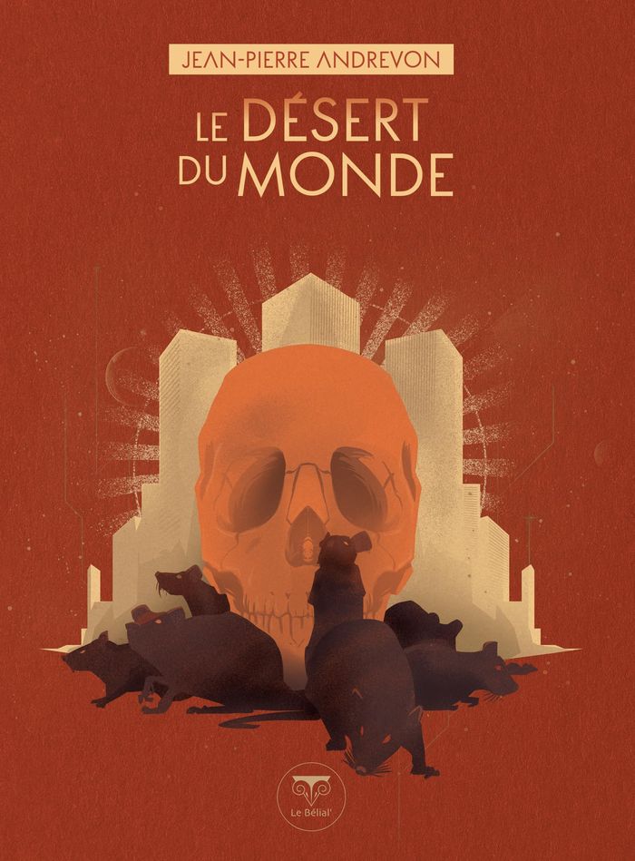 Couverture du livre « Le désert du monde » de Jean-Pierre Andrevon, librairie Les Contes Infusés à Corte