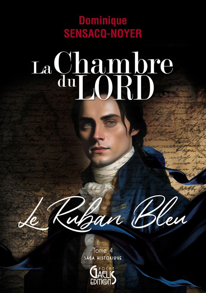 Couverture du livre « Le ruban bleu : saga historique », librairie Les Contes Infusés à Corte