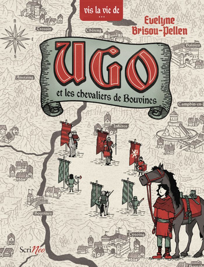 Couverture du livre « Ugo et les chevaliers de Bouvines », librairie Les Contes Infusés à Corte