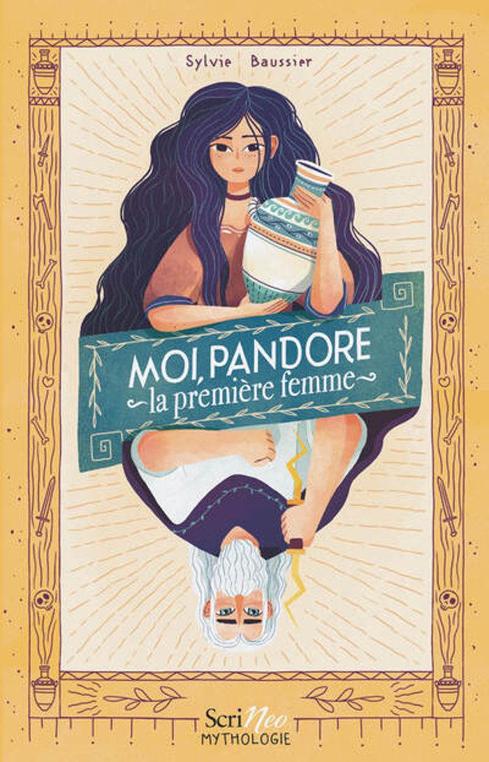 Couverture du livre « Moi, Pandore : la première femme », librairie Les Contes Infusés à Corte