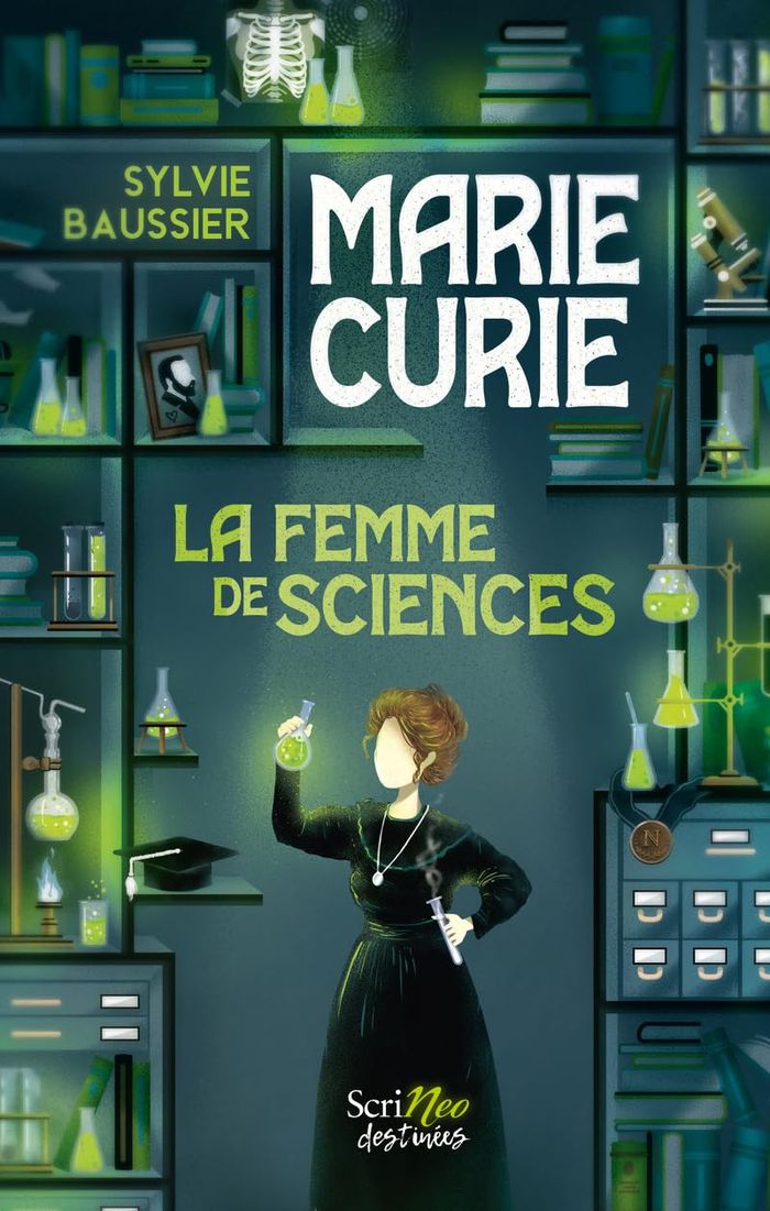 Couverture du livre « Marie Curie : la femme de sciences », librairie Les Contes Infusés à Corte