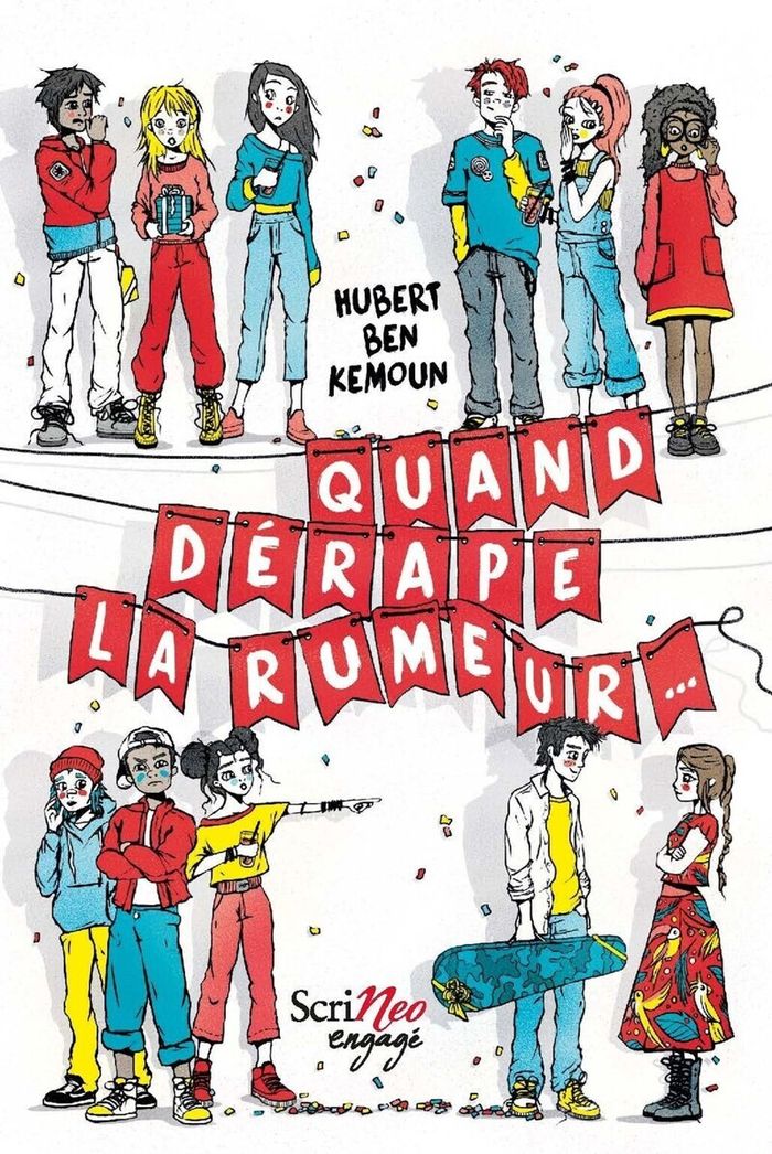 Couverture du livre « Quand dérape la rumeur » de Hubert Ben Kemoun, librairie Les Contes Infusés à Corte