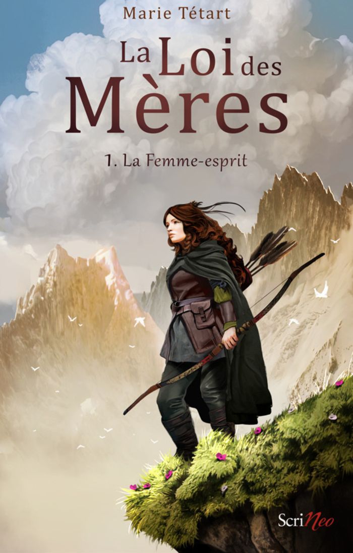 Couverture du livre « La femme-esprit », librairie Les Contes Infusés à Corte
