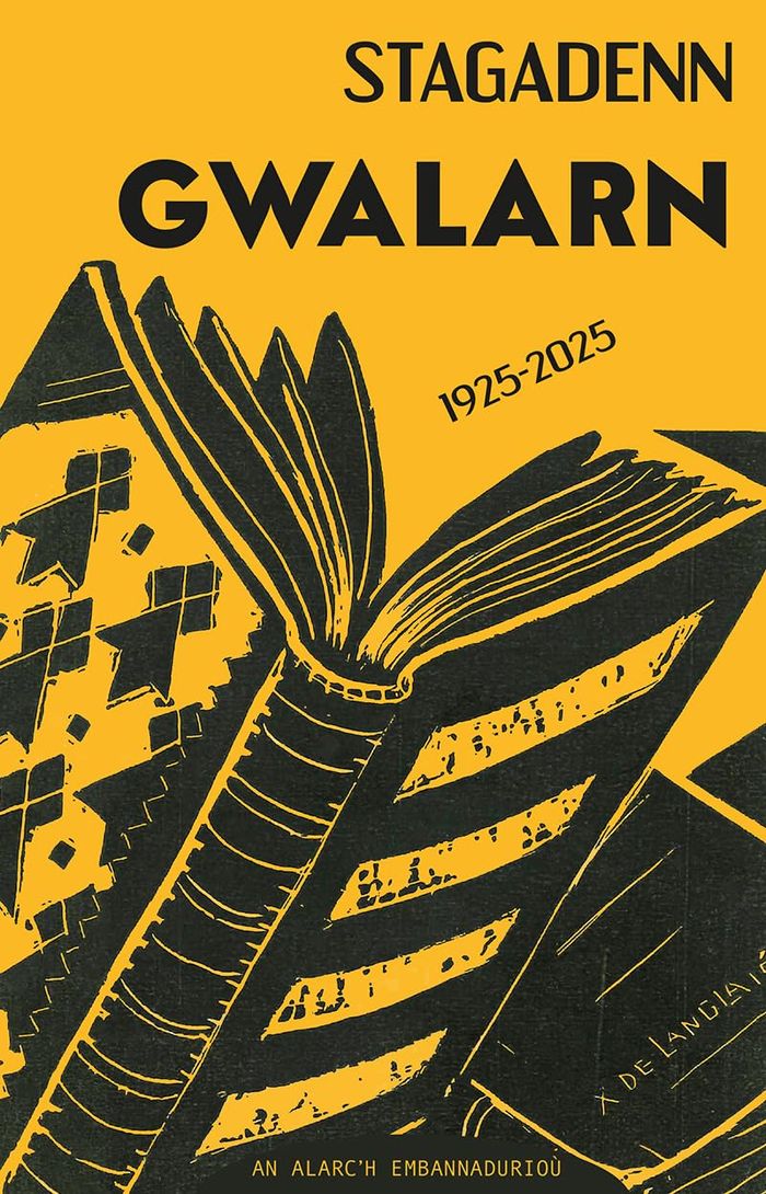 Couverture du livre « Gwalarn : stagadenn - 1925-2025 » de Collectif, librairie Les Contes Infusés à Corte