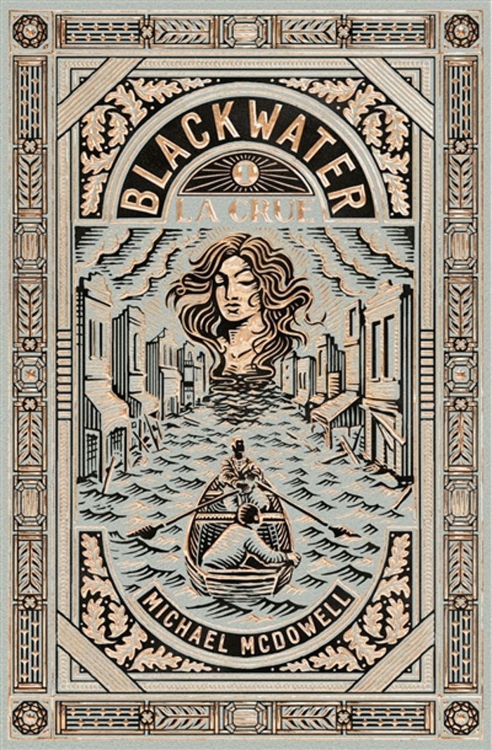 Couverture du livre « BLACKWATER 1 - LA CRUE - L'EPIQUE SAGA DE LA FAMILLE CASKEY » de Michael Mcdowell, librairie Les Contes Infusés à Corte