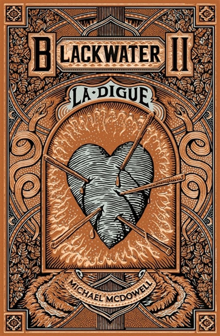 Couverture du livre « BLACKWATER 2 - LA DIGUE - L'EPIQUE SAGA DE LA FAMILLE CASKEY » de Michael Mcdowell, librairie Les Contes Infusés à Corte