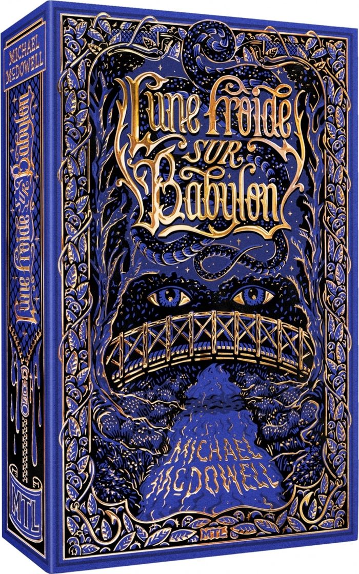 Couverture du livre « Lune froide sur Babylon : roman », librairie Les Contes Infusés à Corte
