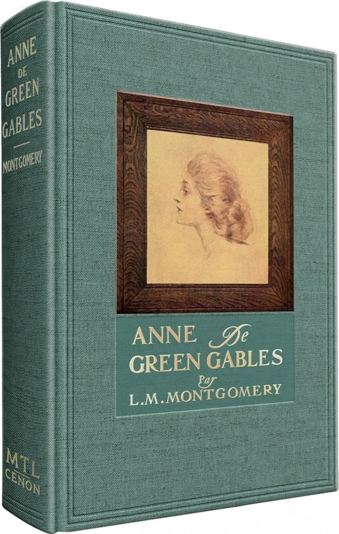 Couverture du livre « Anne de Green Gables » de Lucy Maud Montgomery, librairie Les Contes Infusés à Corte