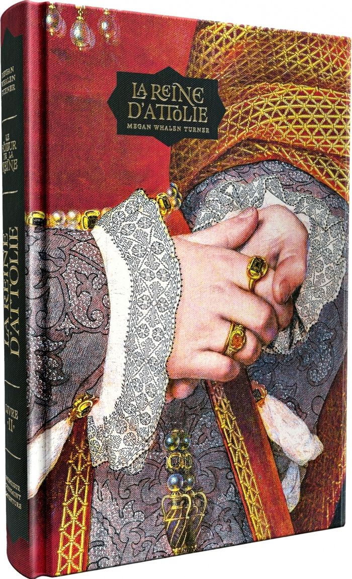 Couverture du livre « LA REINE D'ATTOLIE - LE VOLEUR DE LA REINE TOME 2 », librairie Les Contes Infusés à Corte