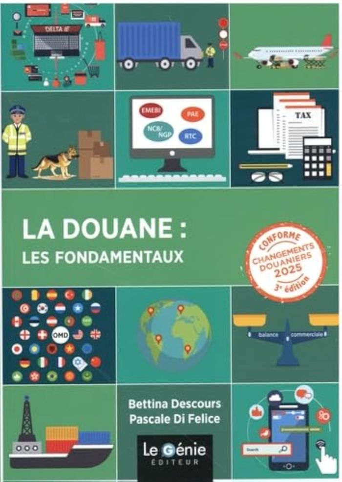 Couverture du livre « La douane : les fondamentaux » de Bettina Descours, librairie Les Contes Infusés à Corte