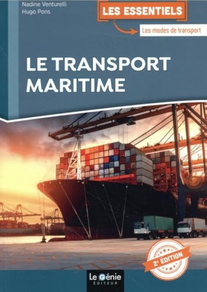 Couverture du livre « Le transport maritime » de Nadine Venturelli, librairie Les Contes Infusés à Corte