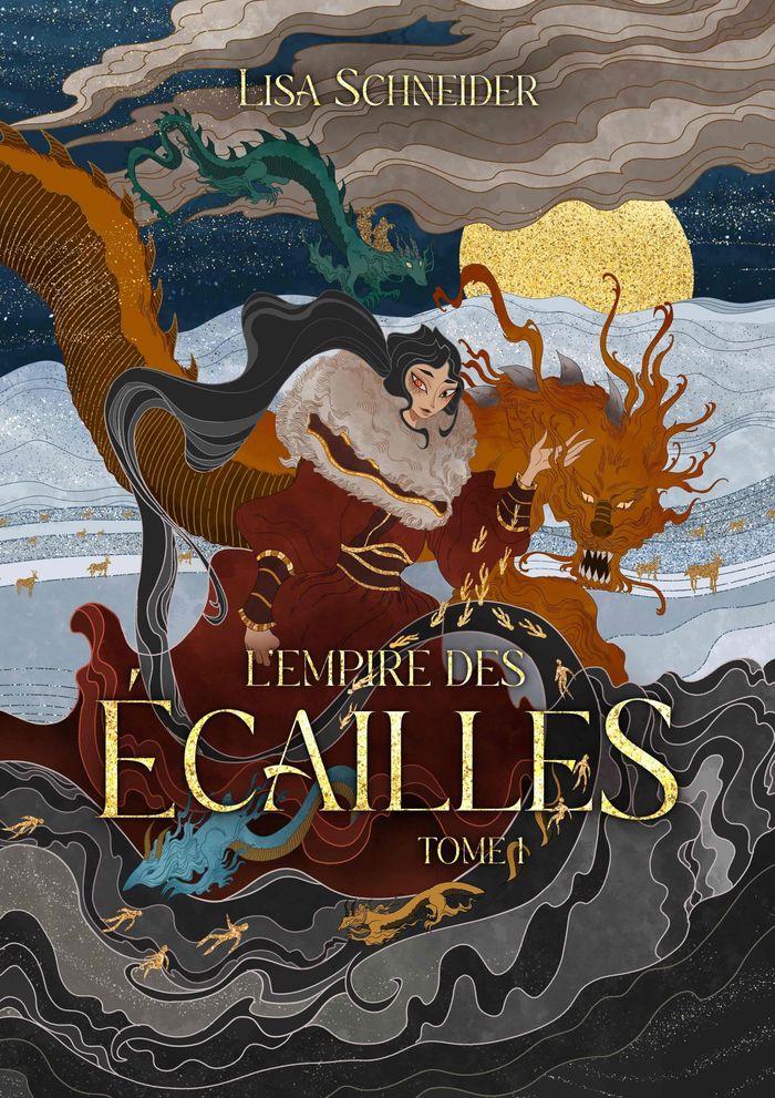 Couverture du livre « L'EMPIRE DES ECAILLES, TOME 1 » de Lisa Schneider, librairie Les Contes Infusés à Corte