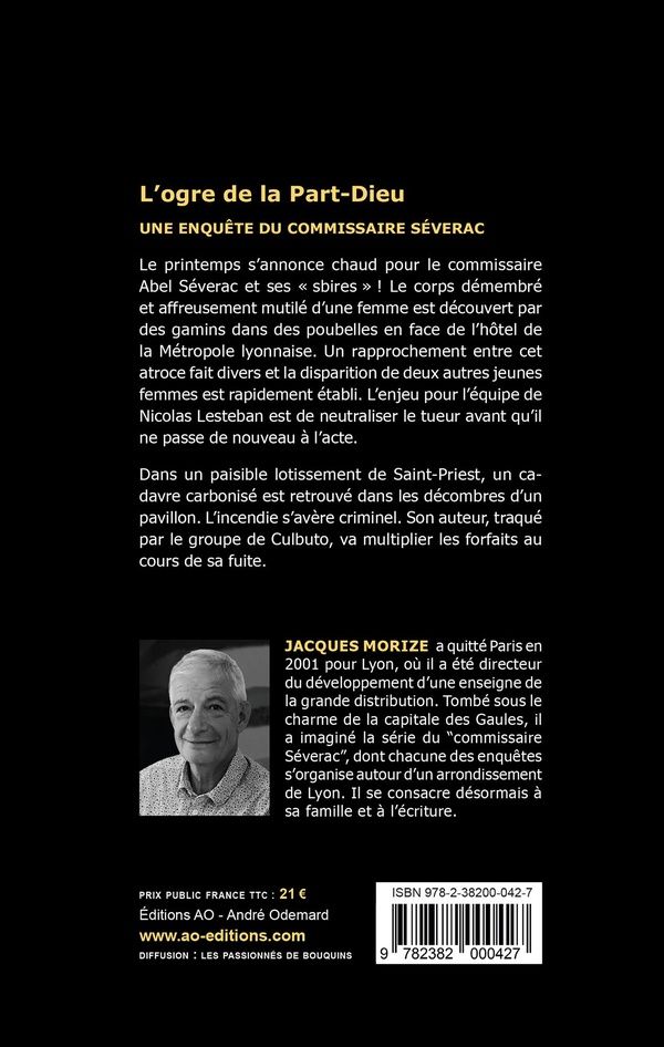 Quatrième de couverture de « L'ogre de la Part-Dieu »