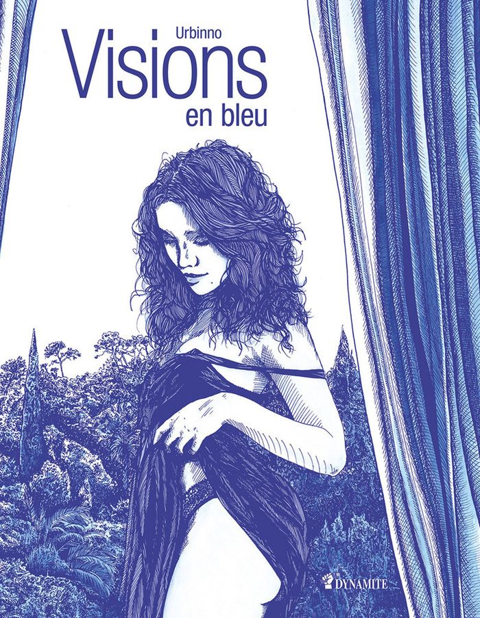 Couverture du livre « Visions en bleu », librairie Les Contes Infusés à Corte