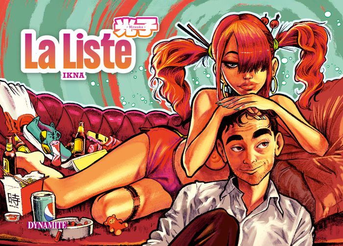 Couverture du livre « La liste » de Ikna, librairie Les Contes Infusés à Corte