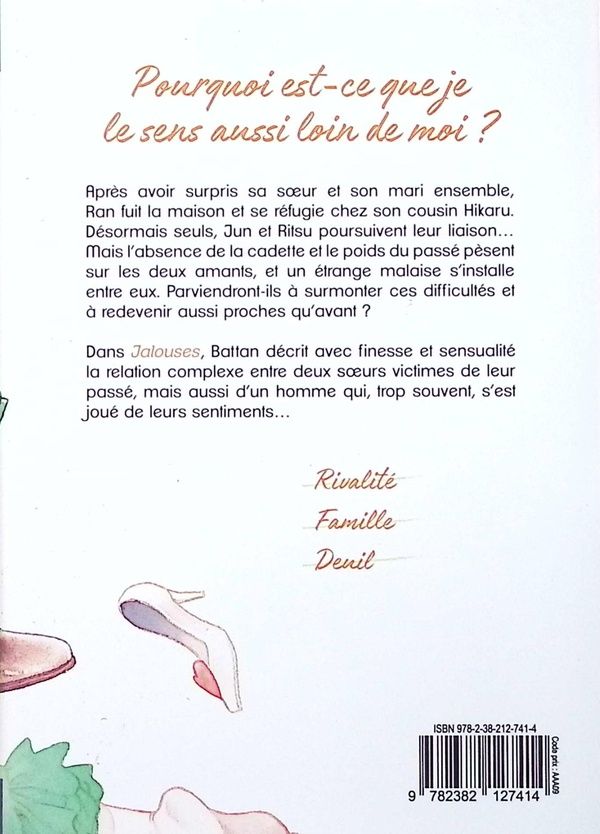 Quatrième de couverture de « Jalouses »