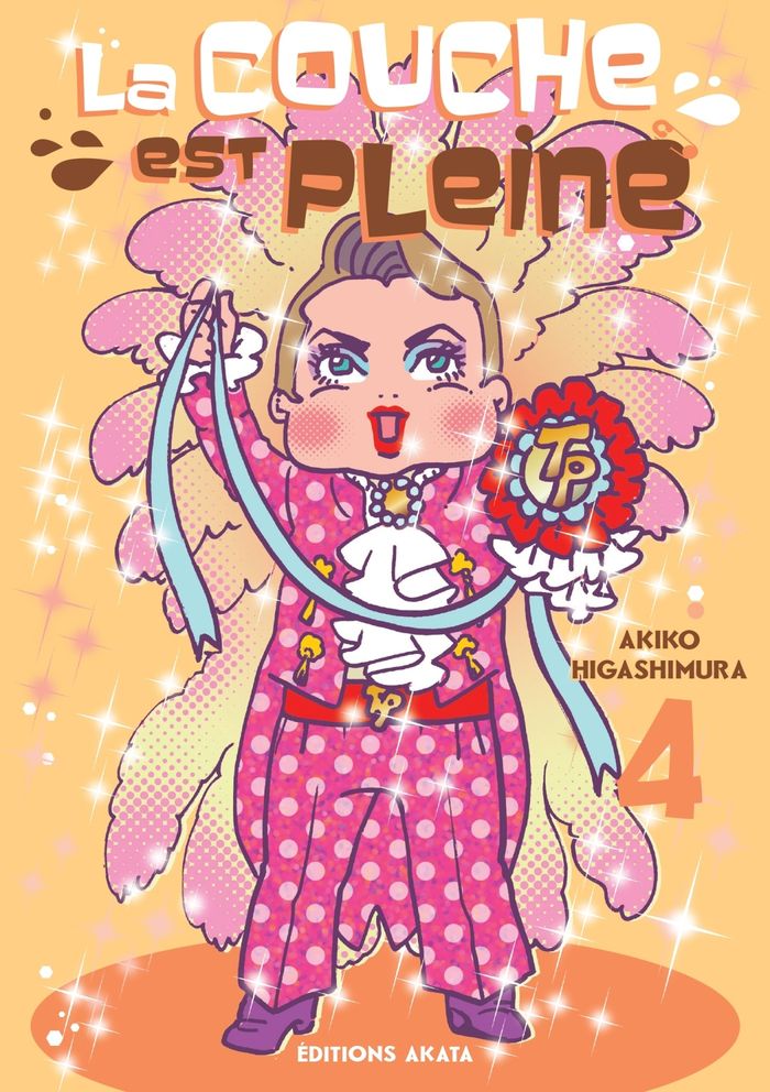 Couverture du livre « LA COUCHE EST PLEINE - TOME 04 », librairie Les Contes Infusés à Corte