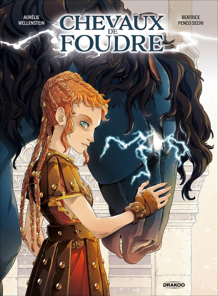 Couverture du livre « Chevaux de foudre », librairie Les Contes Infusés à Corte