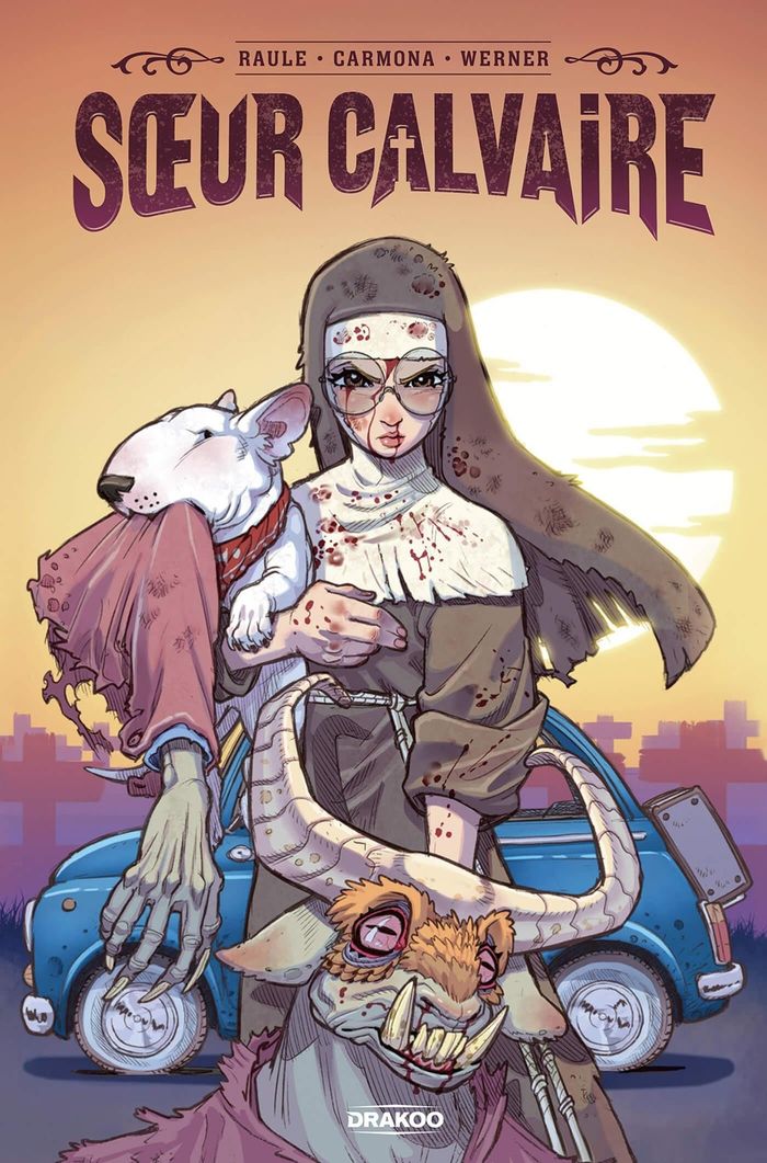 Couverture du livre « Soeur Calvaire », librairie Les Contes Infusés à Corte