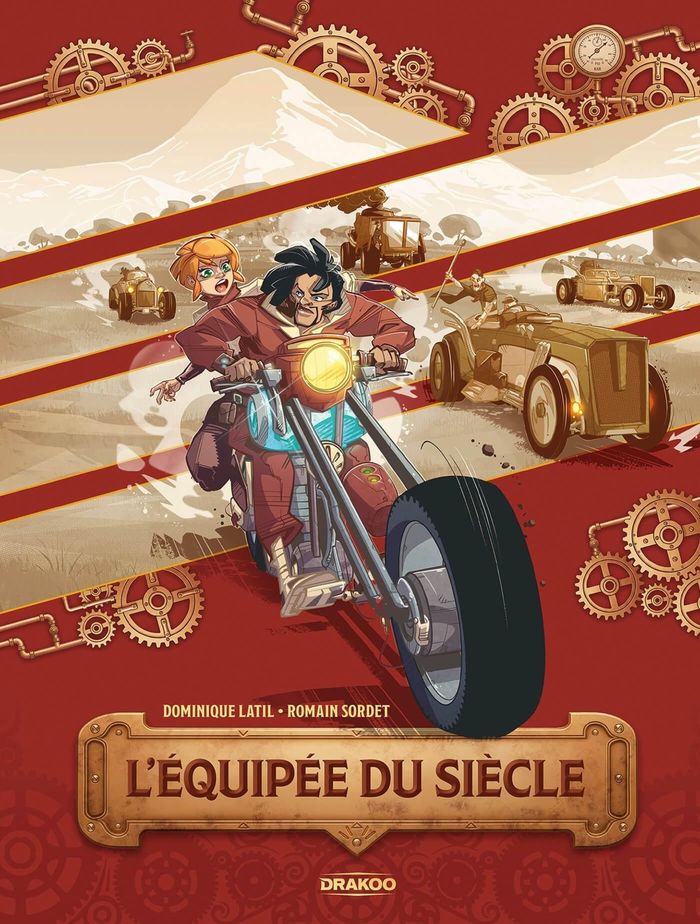 Couverture du livre « L'équipée du siècle » de Dominique Latil, librairie Les Contes Infusés à Corte