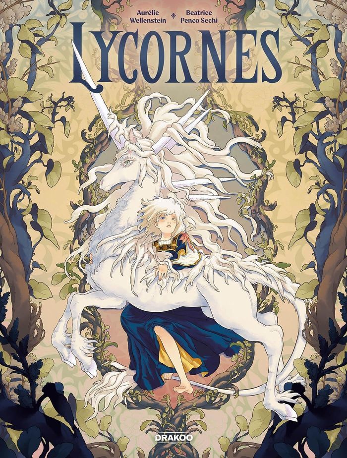 Couverture du livre « Lycornes », librairie Les Contes Infusés à Corte