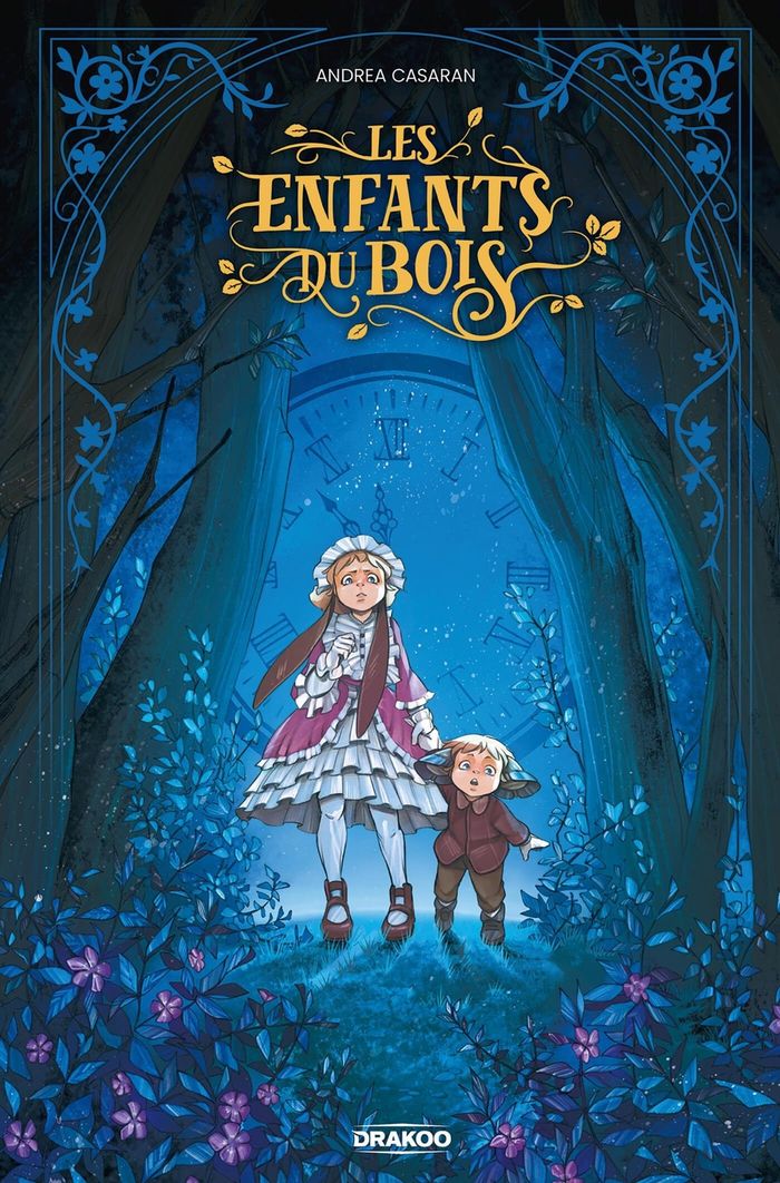 Couverture du livre « Les enfants du bois » de Andrea Casaran, librairie Les Contes Infusés à Corte