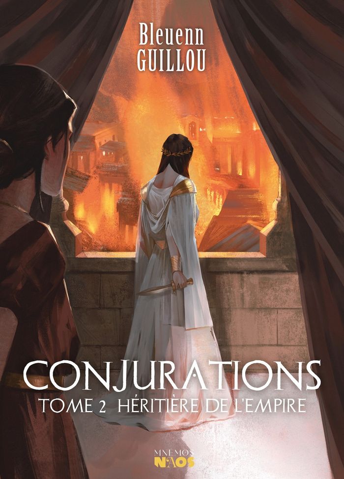 Couverture du livre « Héritière de l'Empire » de Bleuenn Guillou, librairie Les Contes Infusés à Corte