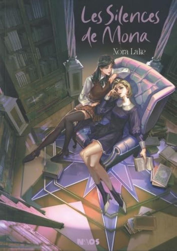 Couverture du livre « Les silences de Mona » de Nora Lake, librairie Les Contes Infusés à Corte