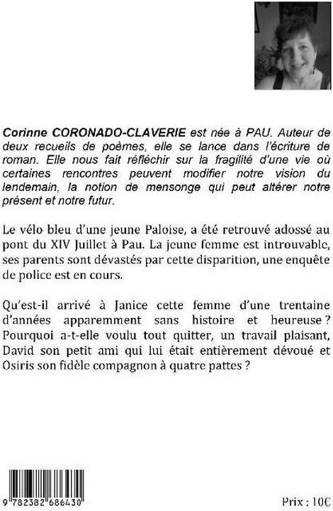 Quatrième de couverture de « UNE PALOISE AU DESTIN INATTENDU - LES SECRETS D'UNE VIE 1 »